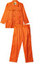 Border-Cotton Pant And Shirt Xl-Bdr-Cps-Or-Xl