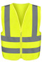 Av-Reflective Vest Fabric With Pocket Yellow-L-2388Rvfy-L