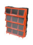 Tactix - 12-Compartment Storage Bin With Clear Cover - Ttx-320648