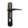 Milano Marcos Turkey Handle On Plate (866501) Coffee Yellow