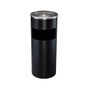 Epoxy Ash Bin Winner Black 17Ltr
