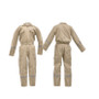 T/C Coverall Reflective 190Gsm Khaki Small