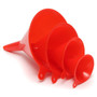 Vertex - 4Pcs Plastic Funnel Set (50Mm 70,95,115Mm) - Vxpf-Set