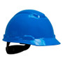 3M - Blue Helmet With Ratchet Suspension - H-703R