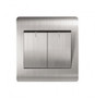 Milano-16A 2Gang 2Way White-210800100013