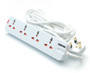 Geepas - 4Way Extension Socket - Ges58012
