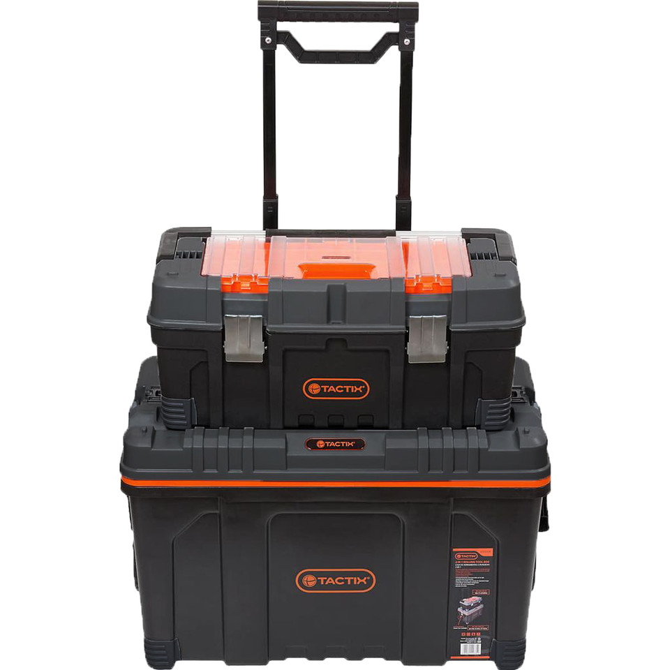 Tactix 2 In 1 Rolling Tool Box Set Ttx320308 Apex Trading