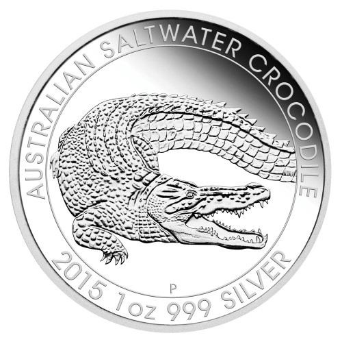 2015 $1 Australian Shell Mother of Pearl 1oz Silver Proof Coin