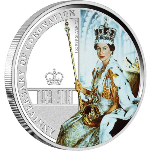 2013 50c Royal Collection 60th Anniversary of The Coronation of