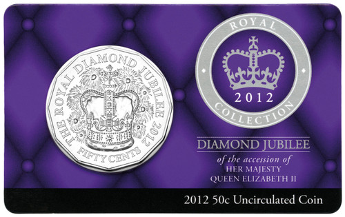 2013 50c Royal Collection 60th Anniversary of The Coronation of