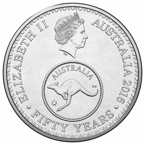 2016 Fifty Years of Australian Decimal Currency Uncirculated Coin