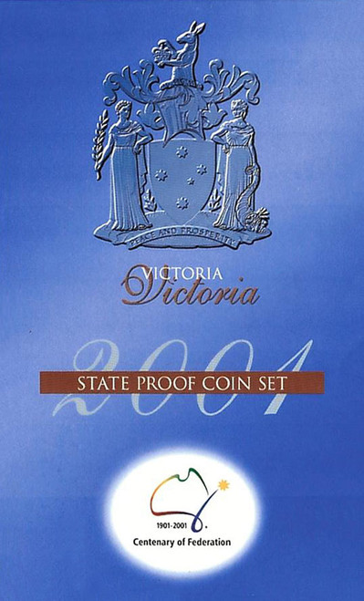 2001 Centenary of Federation Victoria 3 Coin State Proof Set - Town ...