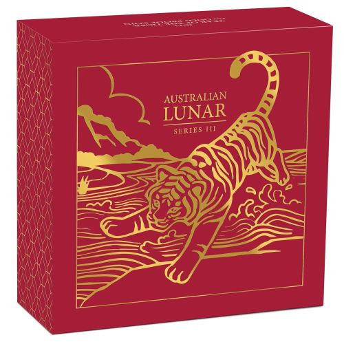 Australian Lunar Series III 2022 Year of the Tiger 1oz Gold Proof