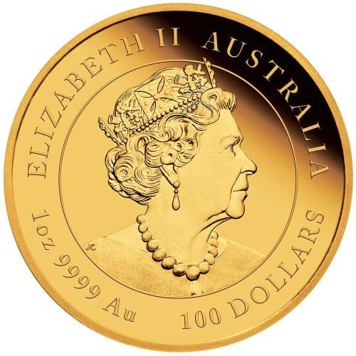 Australian Lunar Series III 2022 Year of the Tiger 1oz Gold Proof