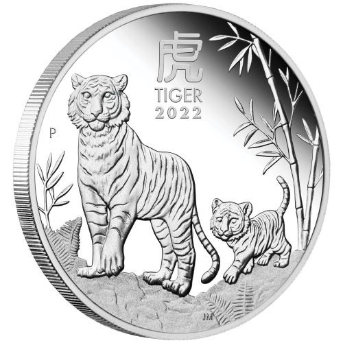 Australian Lunar Series III 2022 Year of the Tiger 1oz Gold Proof