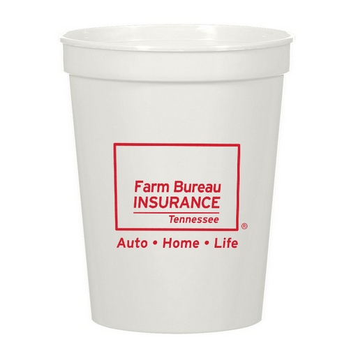 16oz Stadium Cup- White