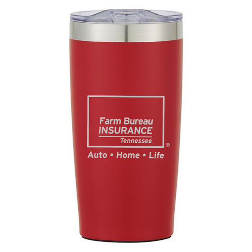 20oz Two Tone Tumbler- Red