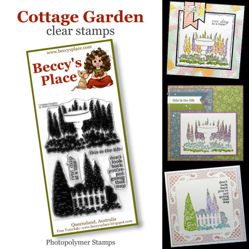 Cottage Garden clear stamps