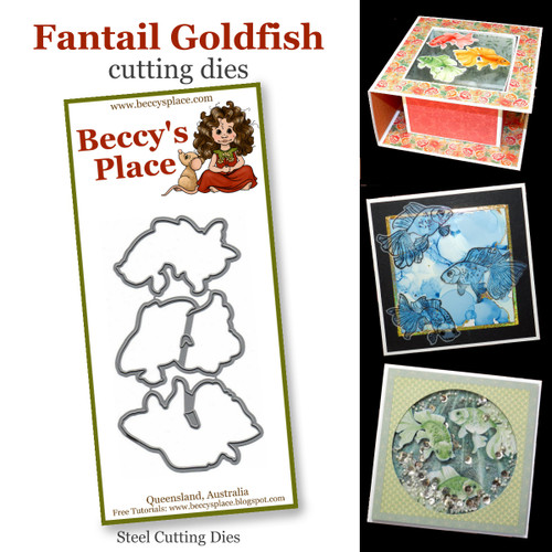Fantail Goldfish cutting dies