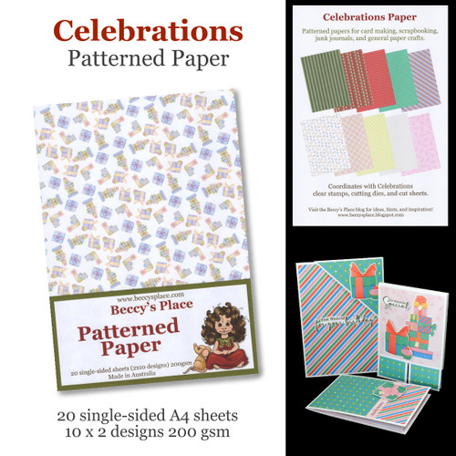 Celebrations Patterned Paper