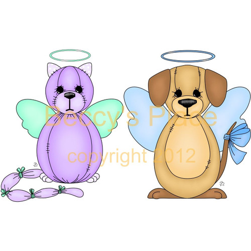 Heaven Bound digital stamps