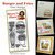 Burger and Fries clear stamps