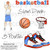 Basketball digital stamps