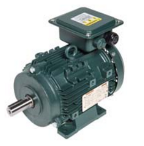 Toshiba Y226SDMV7GS-PL  Electric Motor, 3 HP, 1200 RPM, 230/400 Volts, 112M Frame