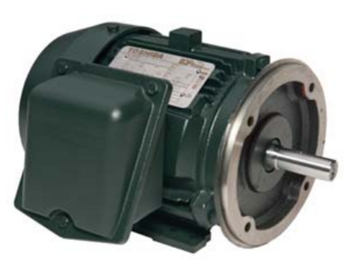 Toshiba Y754XSSC42A-P  Electric Motor, 7.5 HP, 1800 RPM, 575 Volts, 213TC Frame