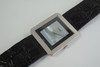 PIAGET PROTOCOL 18K WHITE FACTORY ONYX & MOTHER OF PEARL DIAL 9154 DATES 1980's