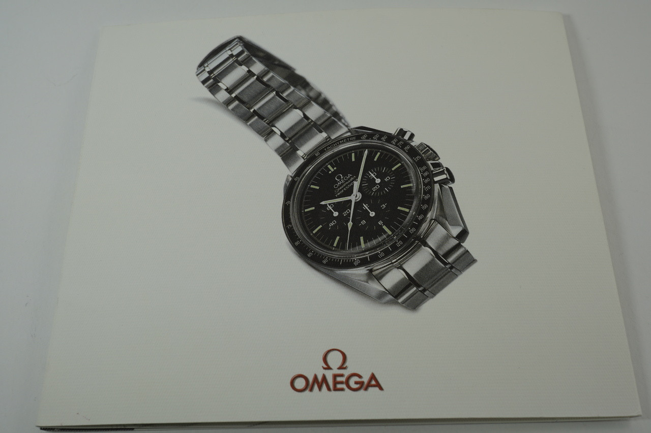 Omega Speedmaster Certificate of Authenticity limited series of