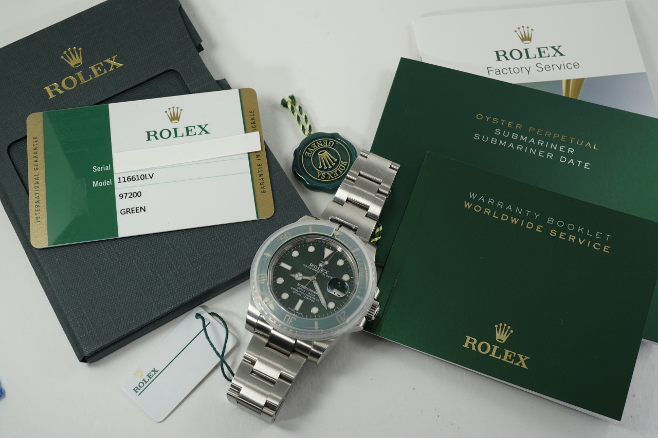 Rolex 116610LV Hulk Submariner Reference Guide