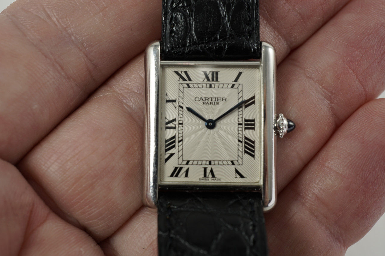 cartier tank louis platinum