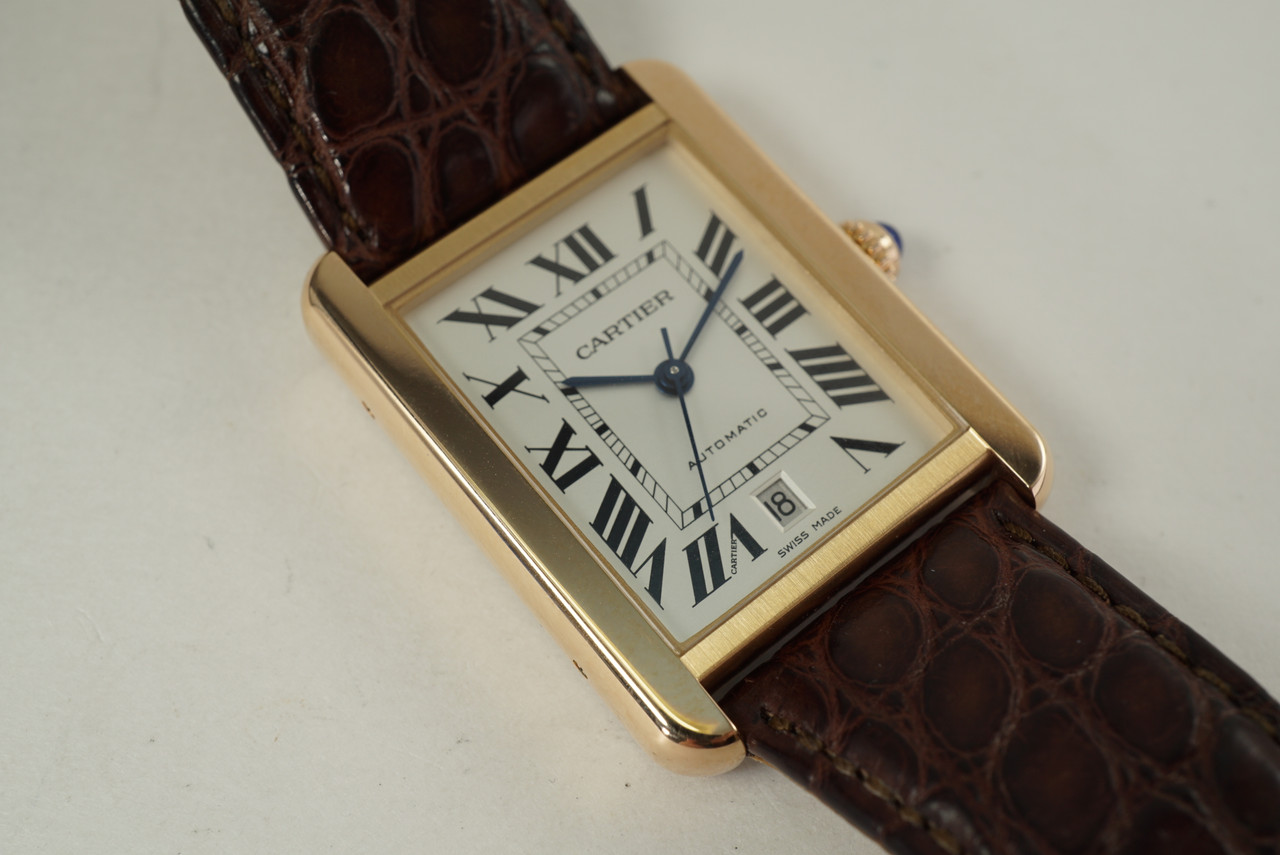 cartier tank solo xl movement