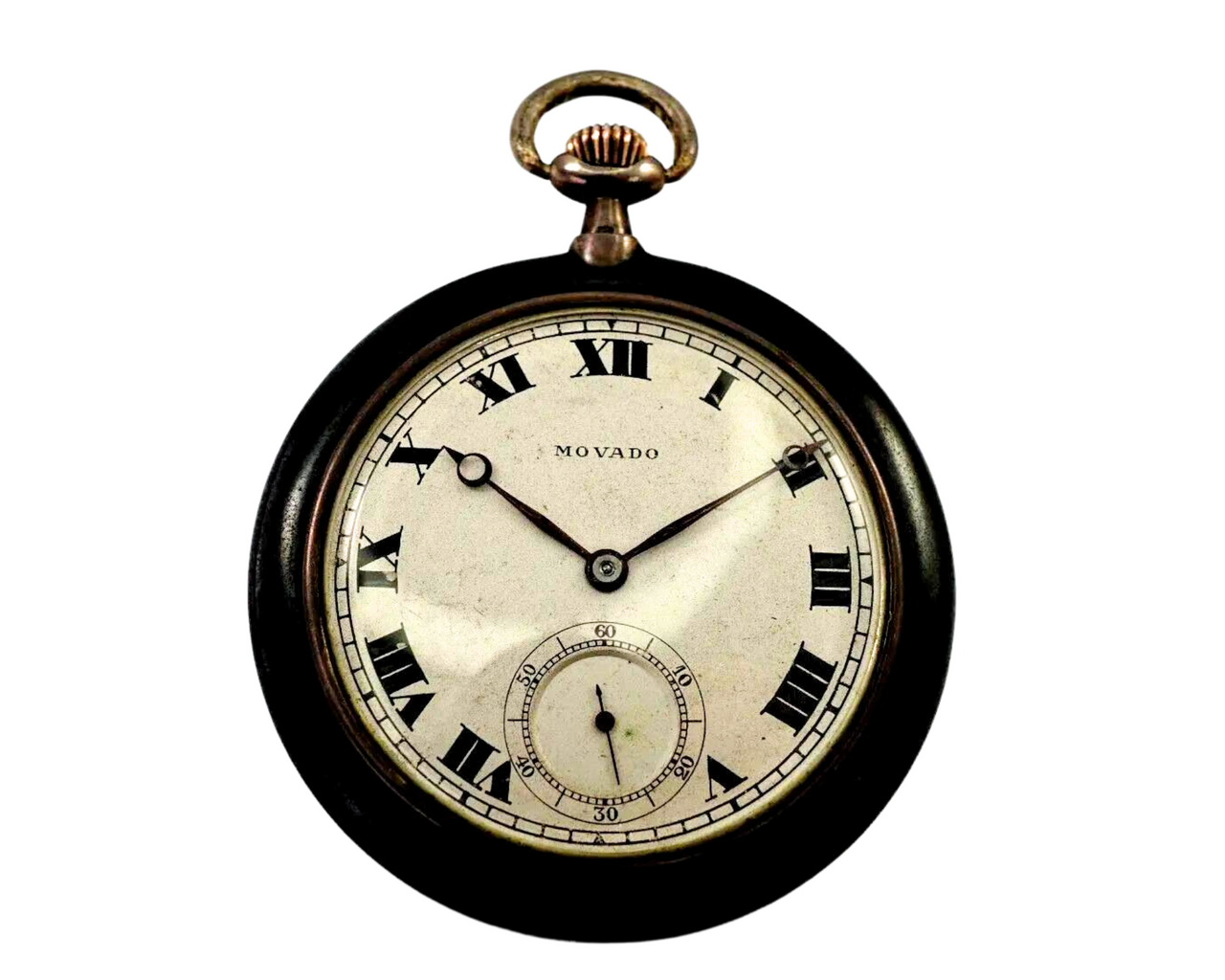 Swiss Lepine Pocket Watch, Omega Watch Co. 18K Gold, Year 1910.