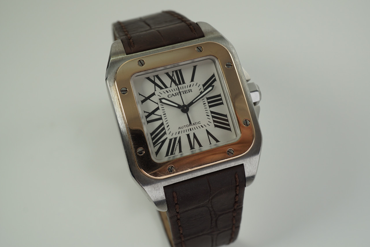 cartier santos 100 for sale