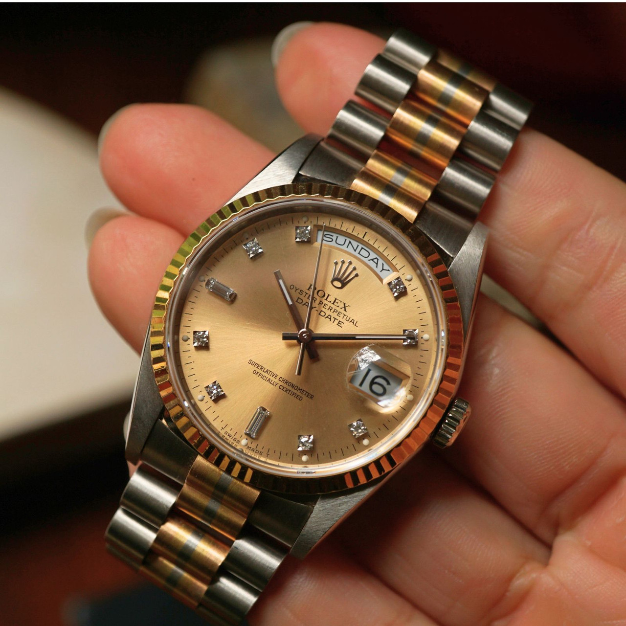 Rolex Day Date President 18239 Tridor 1990 - Main Image