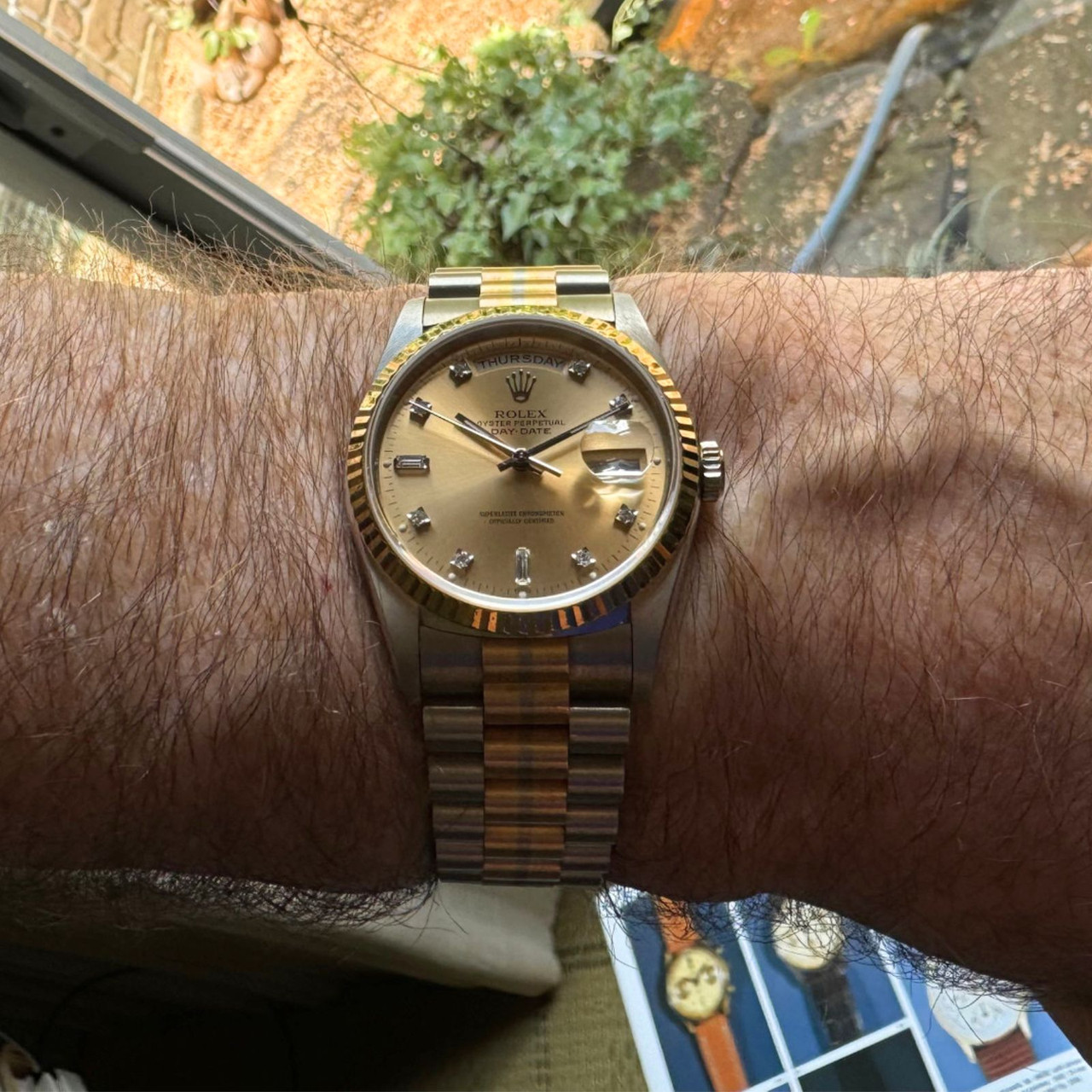 Rolex Day Date President 18239 Tridor 1990