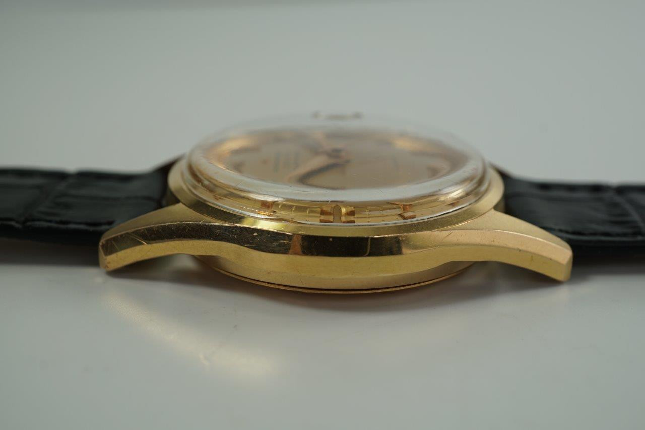 Zenith Chronometer Captain Automatic 18k Rose Gold c. 1956