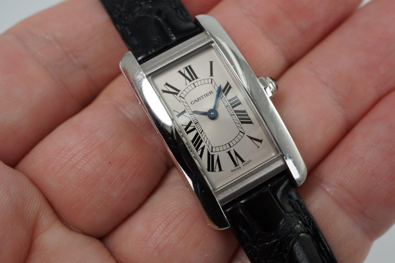Cartier Tank Americaine 3970 Steel 19mm 2020