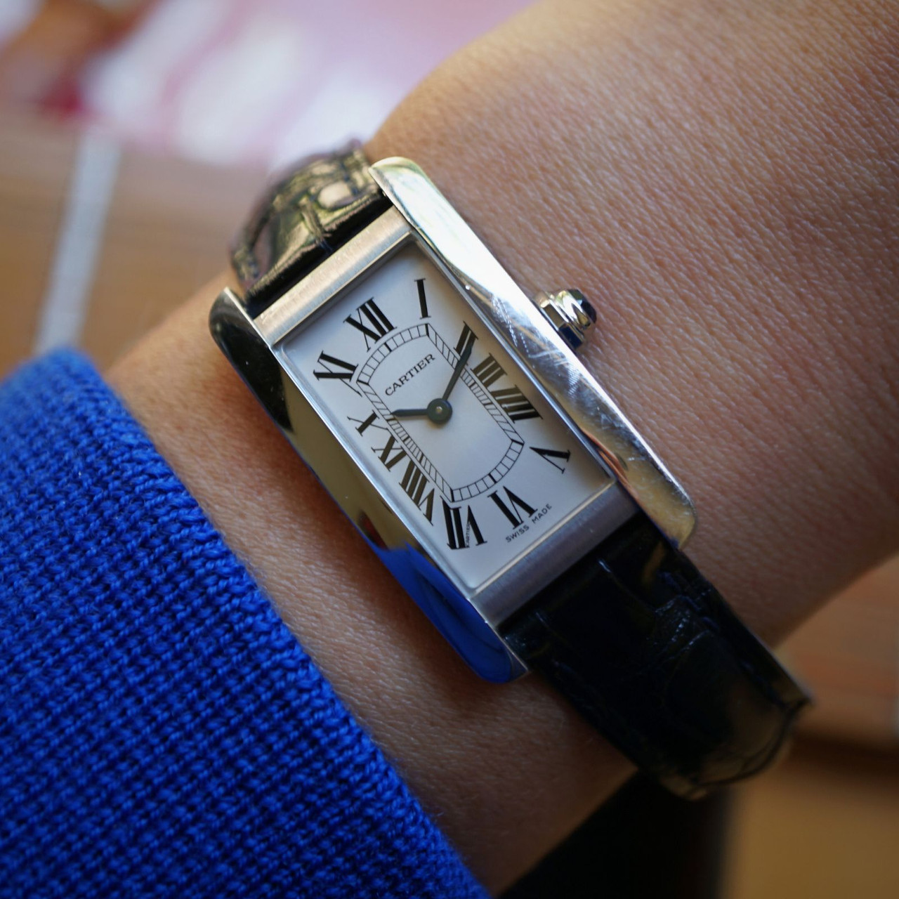 Cartier Tank Americaine 3970 Steel 19mm 2020