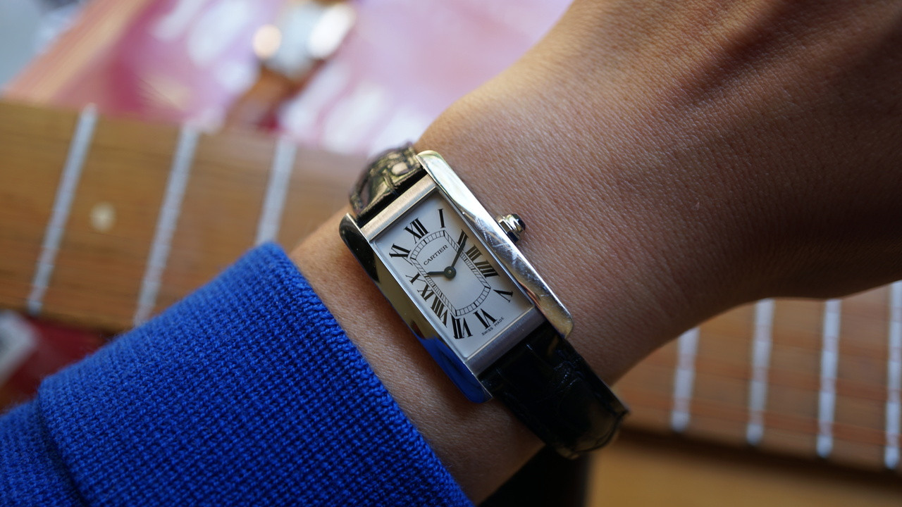 Cartier Tank Americaine 3970 Steel 19mm 2020