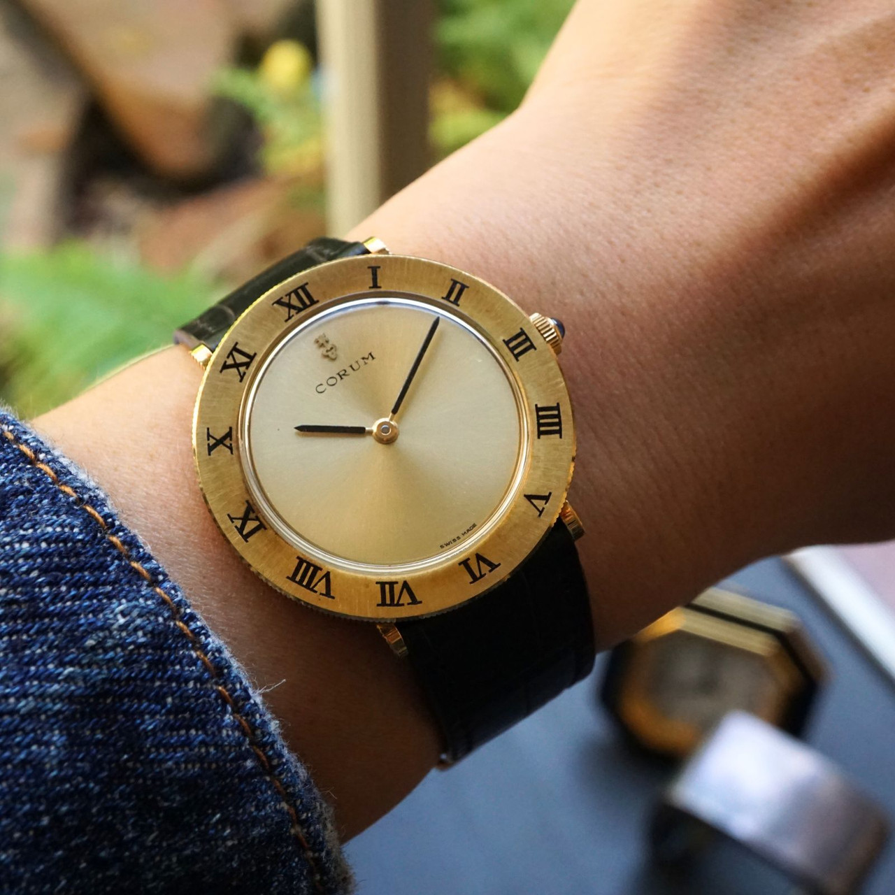 Corum Romulus Ref. 57104 18k Gold 1970s