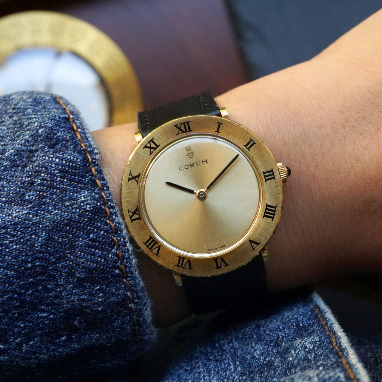 Corum Romulus Ref. 57104 18k Gold 1970s