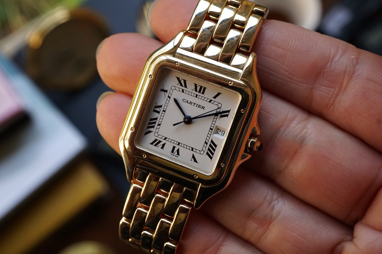 Cartier　VINTAGE VINTAGE 70's CARTIER TANK WOMEN'S PRE-MUST 18K GOLD