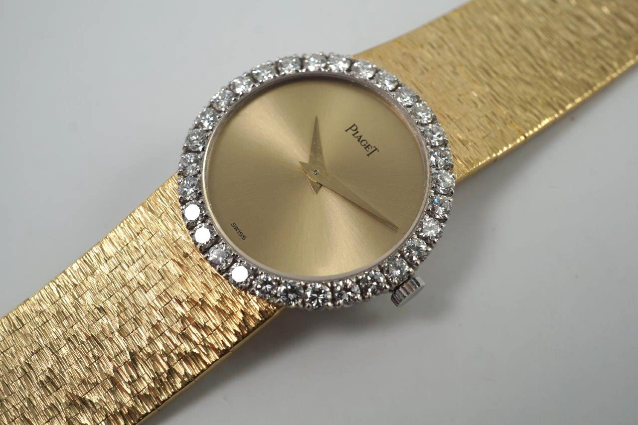 Piaget 9190 A6 Diamond Bracelet 1970s
