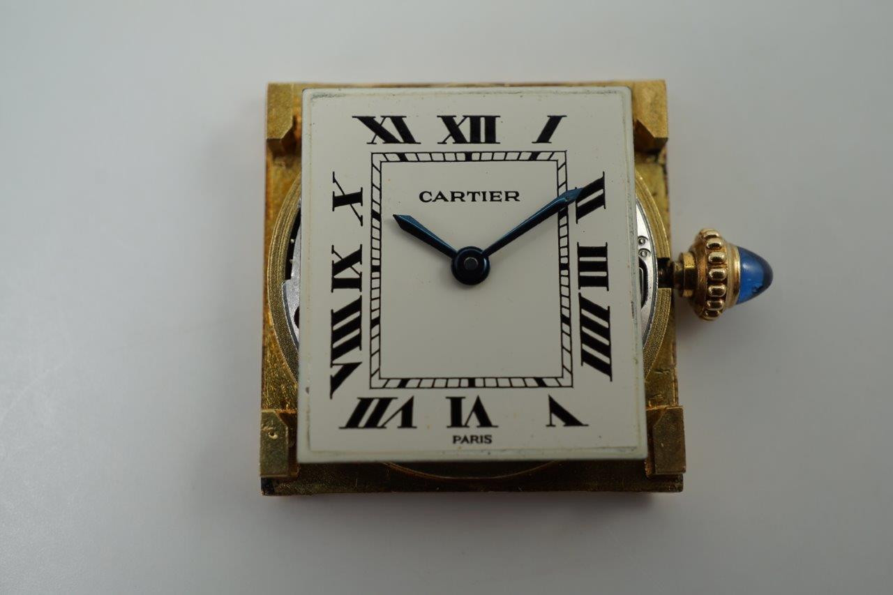 Cartier Tank Paris Ref. 78087 18k Gold 1970s