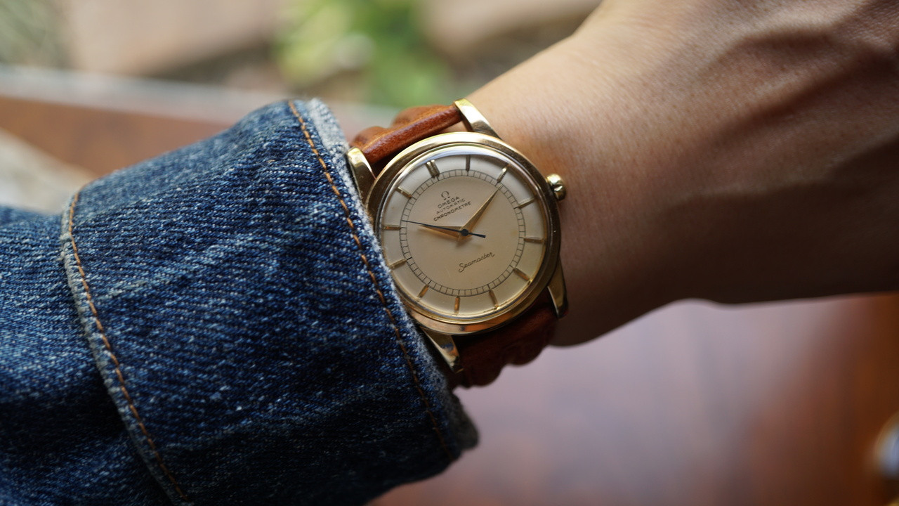 Omega Seamaster Chronometer Ref. 2577 14k Yellow Gold 1962