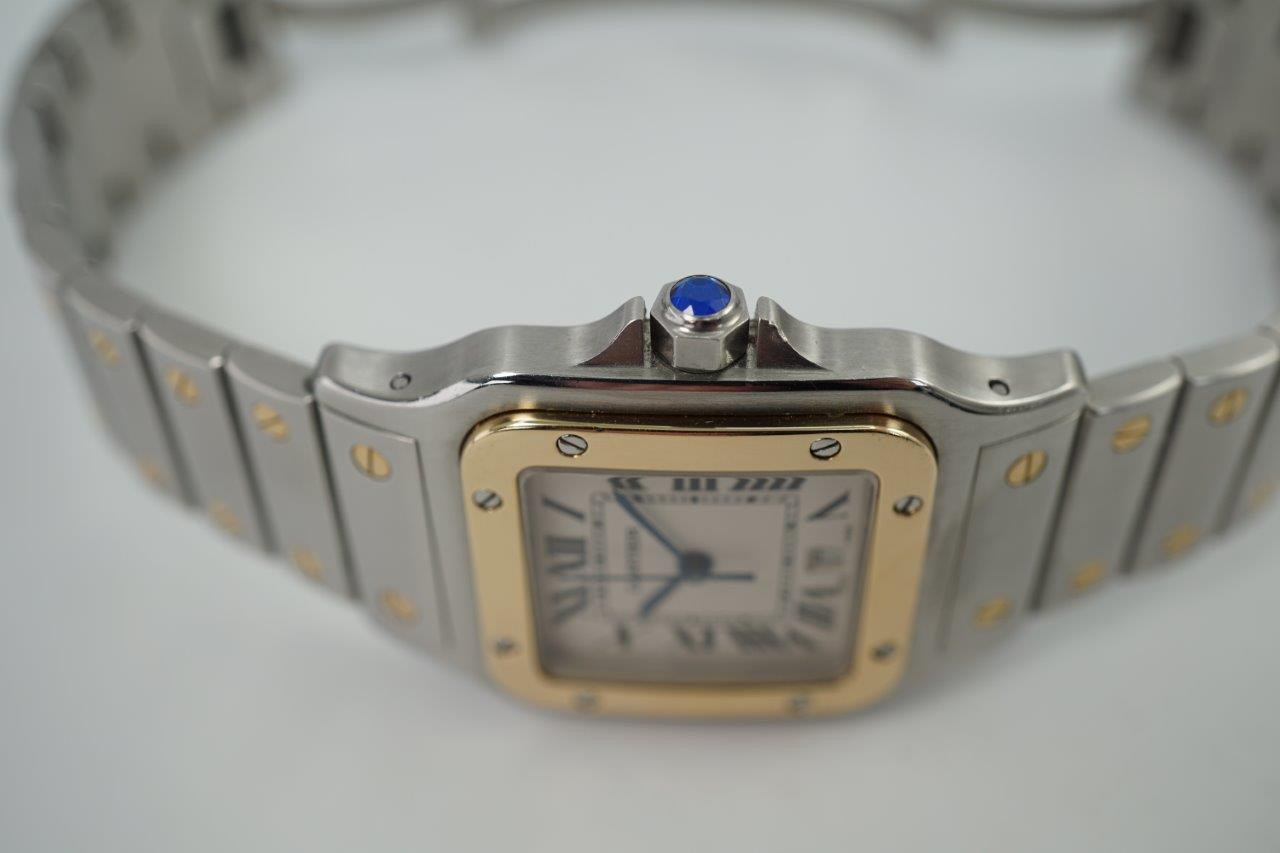Cartier Santos Galbee 1566 Steel/Gold 2000s