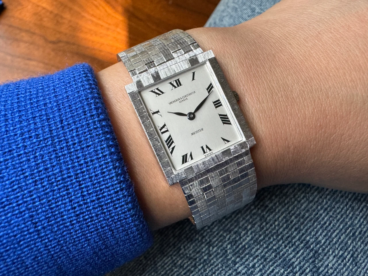 Vacheron Constantin 7186 Brick Bracelet Retailed by Meister 1970s